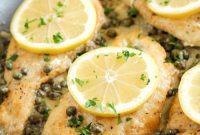 Lightened Lemon-Caper Chicken Piccata