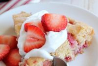 Strawberry Skillet Cornbread