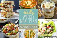 Weekly Healthy Meal Planner