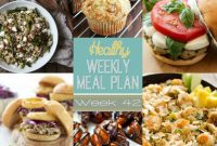 Healthy Eating Plan for Week 42