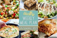 Your Weekly Healthy Meal Plan