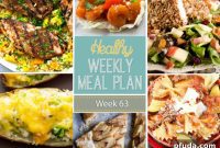 Ultimate Healthy Weekly Meal Plan