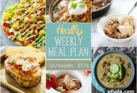 Weekly Healthy Meal Plan Edition 64
