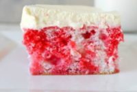 Guilt-Free Cherry Poke Cake