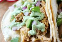 Tender Slow Cooker Pork Verde Tacos with Zesty Jalapeño Drizzle