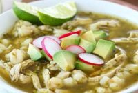Vibrant Green Chicken Posole
