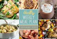 Healthy Weekly Meal Plan for Week 68