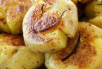 Melting Smashed Potatoes