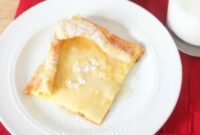 Fluffy German Pancakes, Homemade Syrup