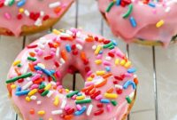 Festive Funfetti Baked Donuts