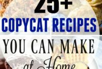 Recreate Culinary Icons Your Kitchen’s Guide to Restaurant Favorites