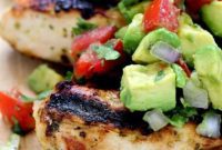 Zesty Cilantro Lime Chicken with Avocado Salsa