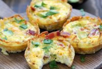 Hash Brown Egg Nests with Bacon & Avocado