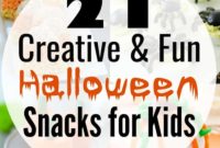 Easy Spooky Snacks for Little Monsters