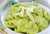Creamy Avocado Tortellini