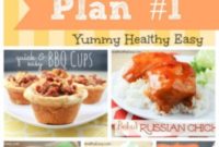 YHE Weekly Meal Planner: Week 1