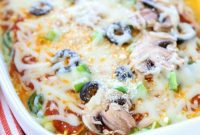 Zoodle Pizza Casserole Recipe and Cookbook Giveaway