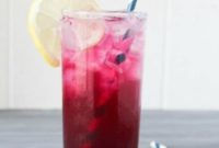 Sparkling Blueberry Brew