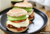 Morning Bliss Egg Bacon Avocado Sandwich
