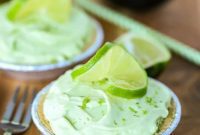 Creamy Avocado Frozen Mini Key Lime Pies