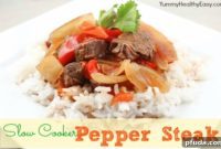 Melt in Your Mouth Pepper Steak