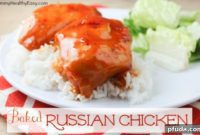 Easy 4-Ingredient Russian Chicken Bake