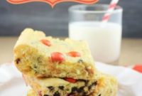 Guilt-Free Cake Mix Cookie Bars