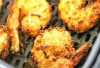Golden Air-Fried Coconut Shrimp Perfection