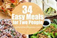 34 Quick and Easy Dinners for Two