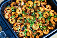 Quick and Crispy Air Fried Spicy Shrimp