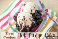 Slow Cooker Chocolate Lava Cake