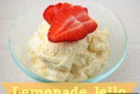 Refreshing Lemonade Gelatin
