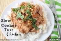 Effortless Slow Cooker Thai Chicken