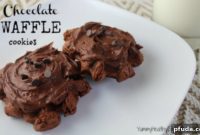 Crispy Chocolate Waffle Bites