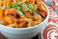Guilt-Free Crock Pot Chicken Jambalaya