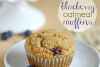 Wholesome Blueberry Oat Muffins