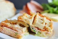 Gourmet Turkey and Swiss Waffle Panini