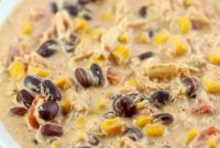 Ultimate Easy Crock Pot Cream Cheese Chicken Chili