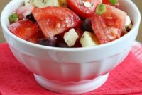 Fresh Greek Tomato Salad