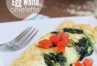 Effortless Spinach and Egg White Omelet