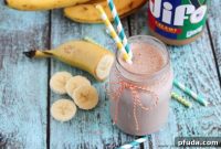 Peanut Butter Banana Smoothie Bliss and a Blendtec Giveaway
