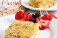 Delicious Egg and Sausage Breakfast Casserole Plus a Kindle Giveaway