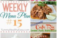 YHE Weekly Menu: Week 15 Edition