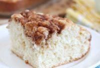 Cinnamon Ribbon Coffee Cake
