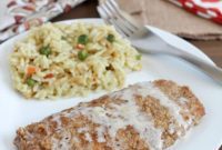 Autumn Pecan Chicken with Apple Cream