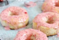 Blush Berry Biscuit Doughnuts