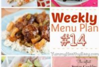 YHE 14th Weekly Meal Plan