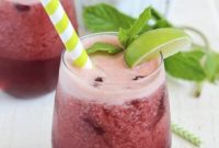 Sip Homemade Cherry Mint Limeade Soda Win 300 Dollars