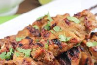 Fragrant Thai Coconut Chicken Skewers with Creamy Coconut Rice