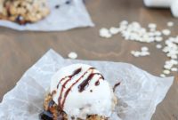 Chewy Oatmeal Smores Cookies